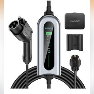 ShockFlo Electric Vehicle Charger with Accessories